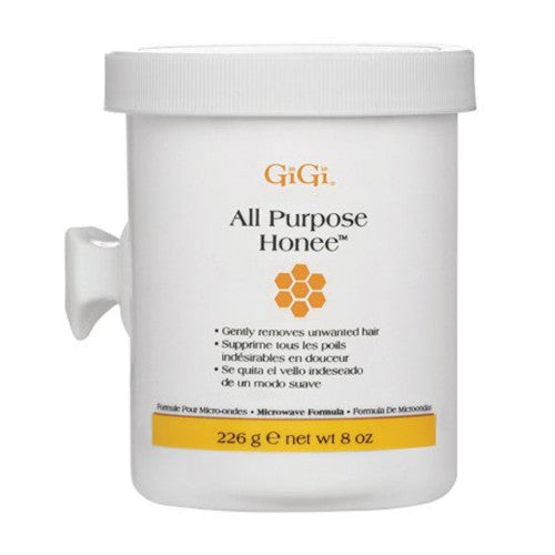 Gigi All Purpose Honee Wax Hair Removel Wax, 8 Oz