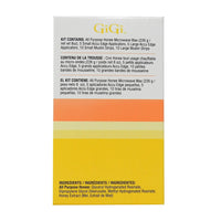 Gigi Microwave Wax Essentials All Purpose Formula Kit, 8 Oz