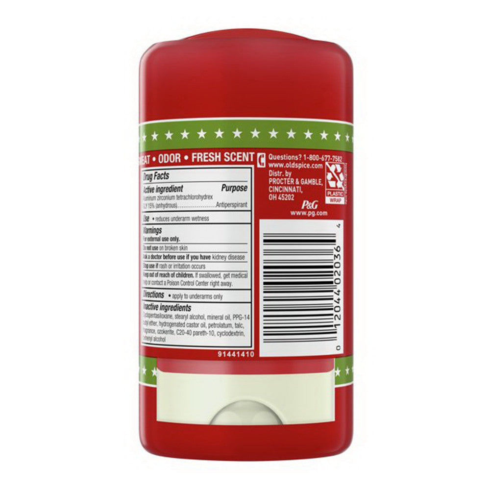 Old Spice Invisible Solid Antiperspirant and Deodorant for Men Fiji with Palm Tree, Twin pack, 2 X 2.6 Oz