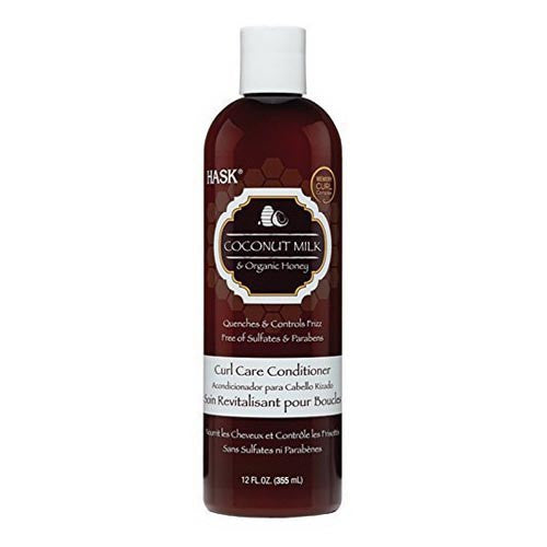 Hask Coconut Milk and Honey Curl Care Hair Conditioner, 12oz