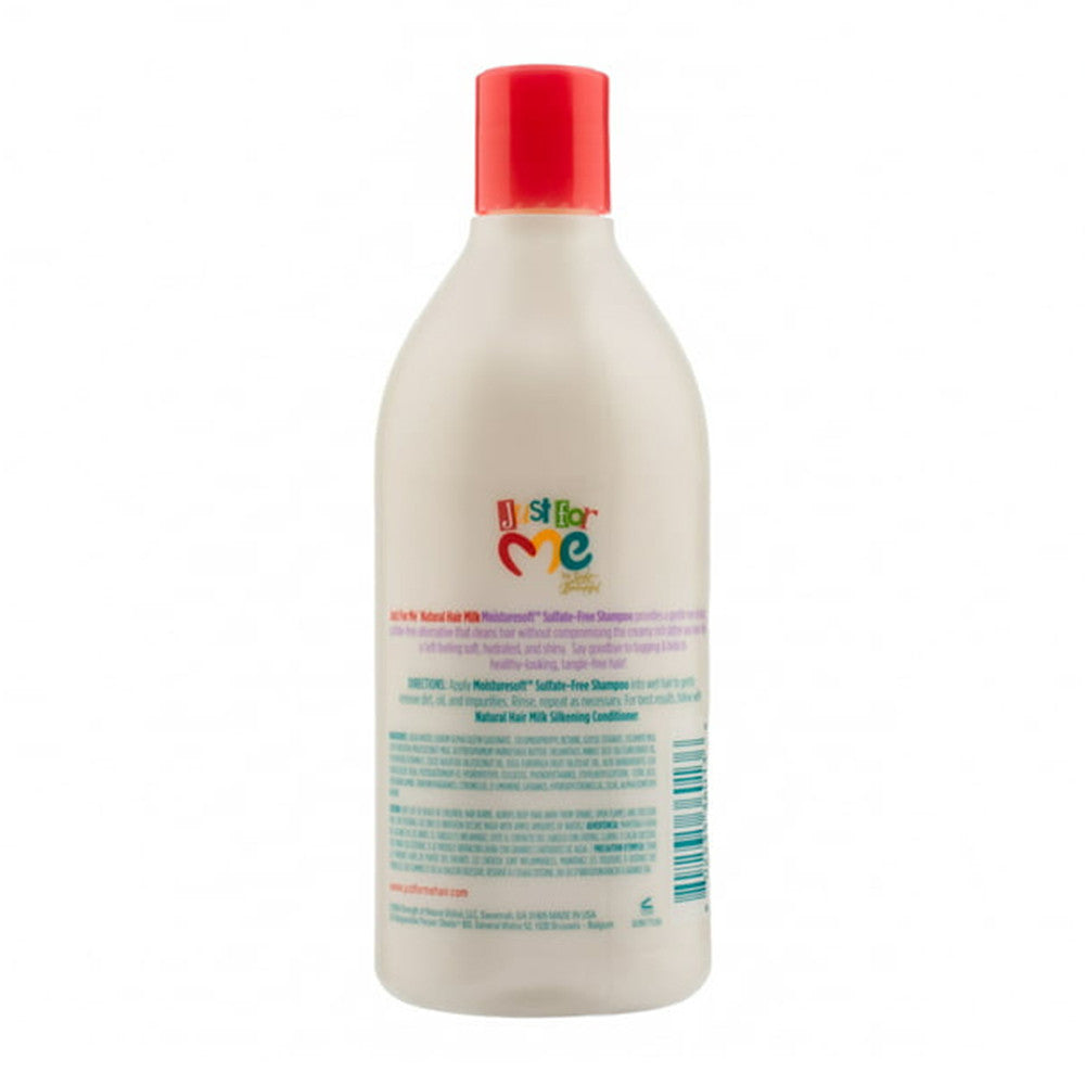 Just for Me Natural Hair Milk Sulfate Free Moisturesoft Shampoo, 13.5 Oz