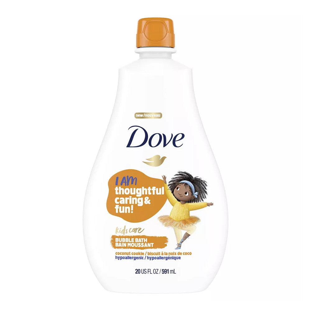 Dove Kids Care Bubble Bath Coconut Cookie, 20 Oz