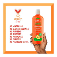 Cantu Avocado Hydrating Hair Conditioner for Curls Coils and Waves, 13.5 Oz