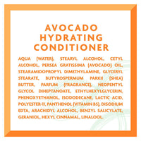 Cantu Avocado Hydrating Hair Conditioner for Curls Coils and Waves, 13.5 Oz