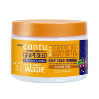 Cantu Grapeseed Strengthening Treatment Hair Masque, 12 Oz