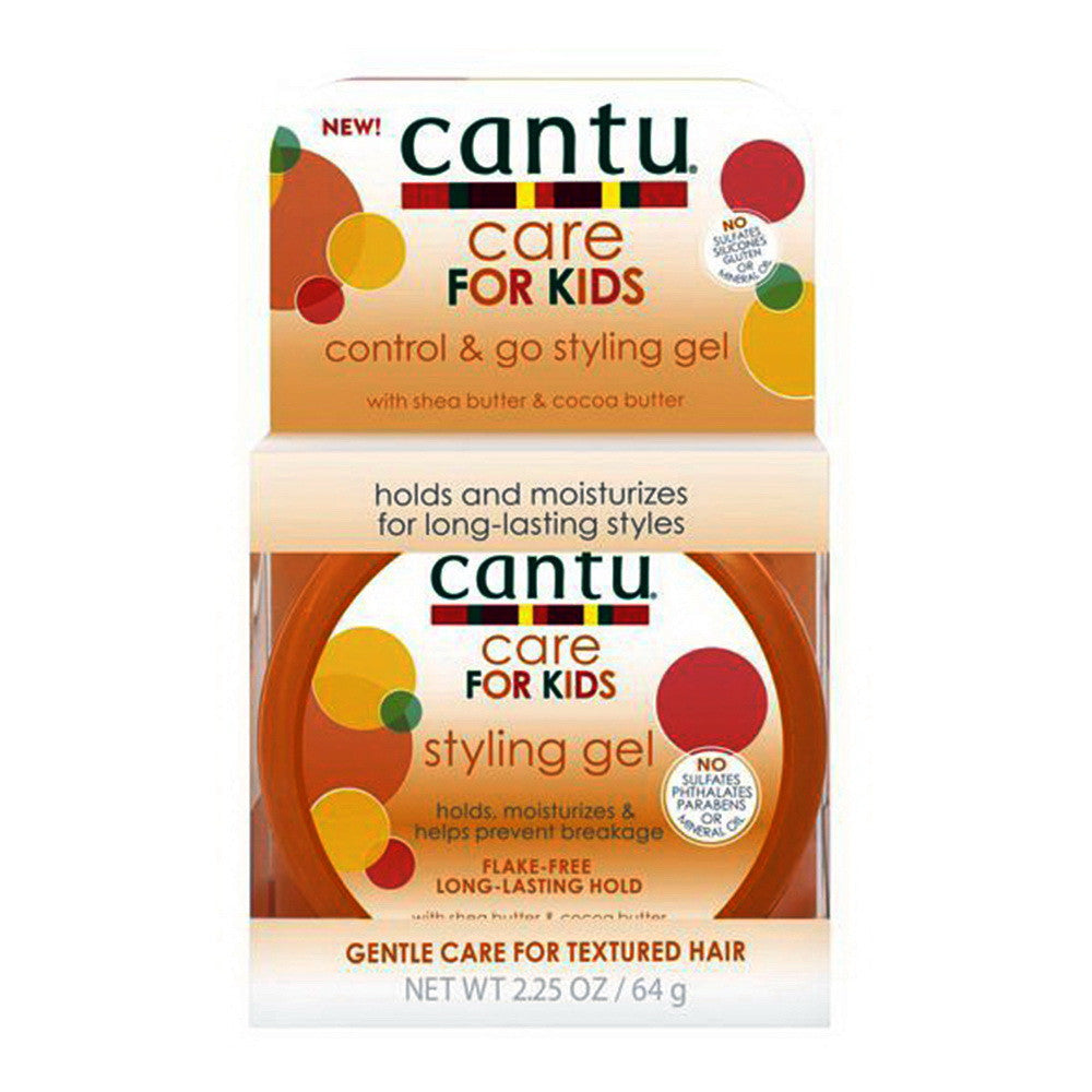 Cantu Care for Kids Control & Go Styling Gel, 2.25 Oz