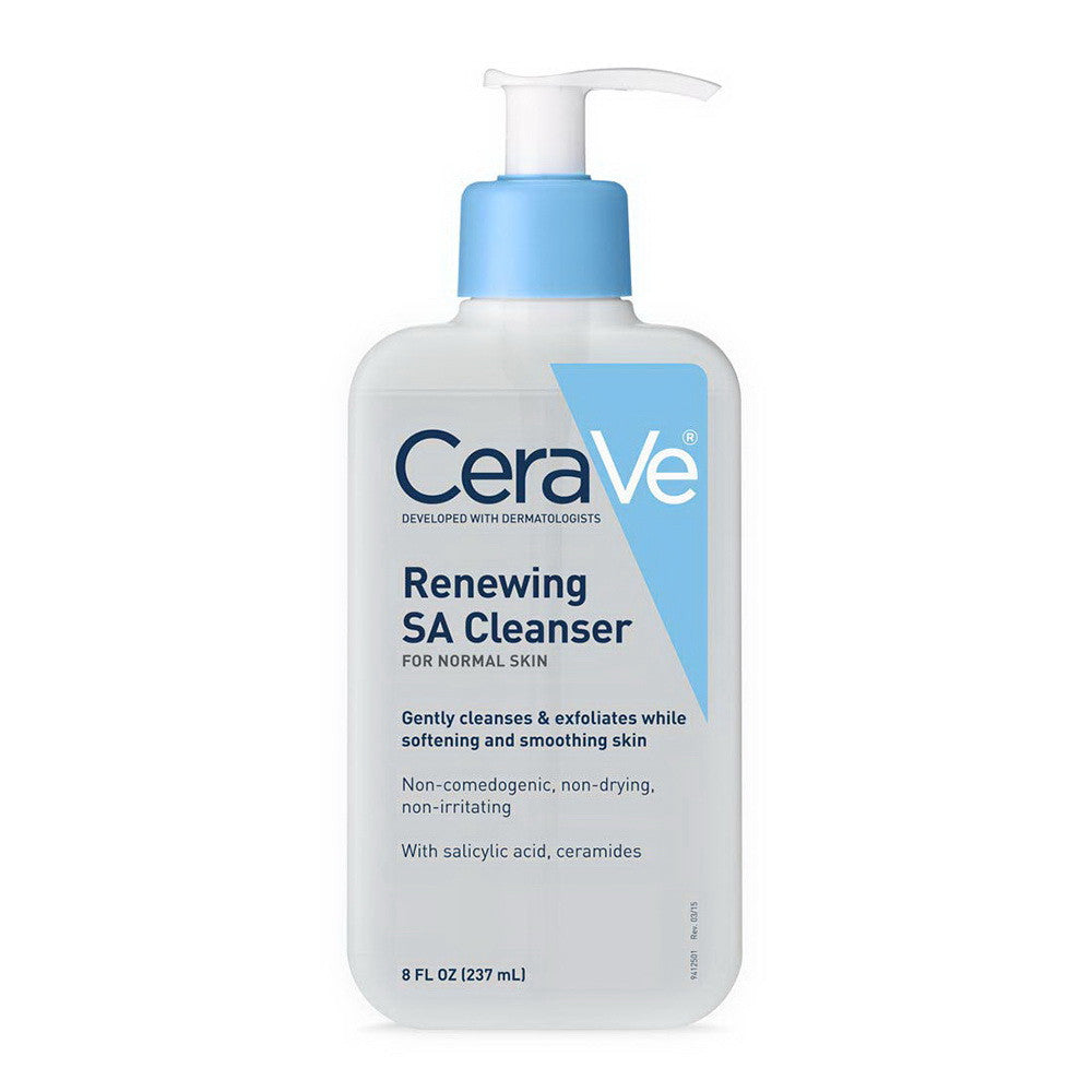 CeraVe Renewing SA Body Cleanser Fragrance Free Body Wash, 8 Oz