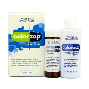 Loreal ColorZap Haircolor Remover all Unwanted Permanent Color,1 Ea