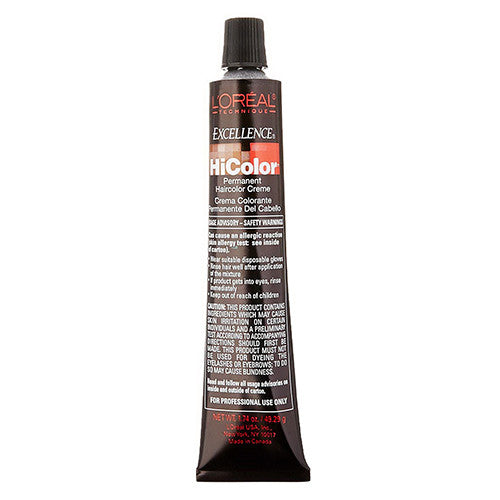 Loreal Excel Hicolor H04 Tube Shimmer Gold Hair color, 1.74oz