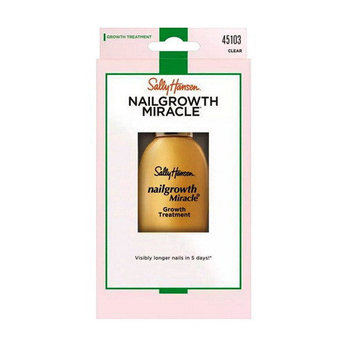 Sally Hansen Nail Growth Miracle Treatment, Clear, 0.45 Oz
