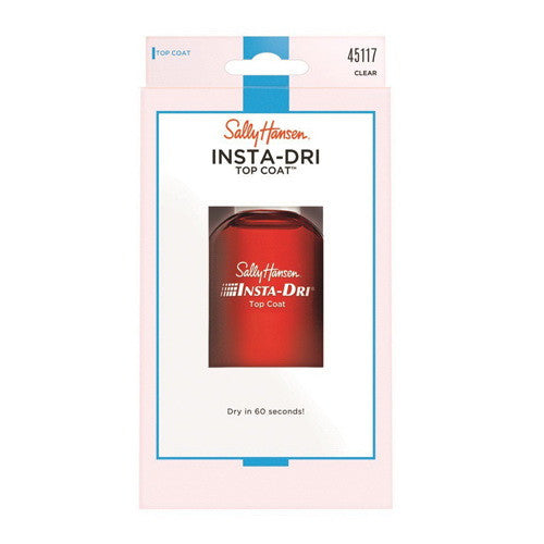 Sally Hansen Insta Dri Nail Top Coat, Clear, 0.45 Oz