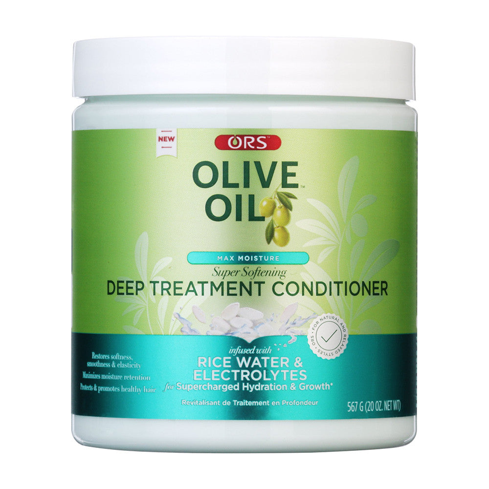 Ors Olive Oil Max Moisture Super Softening Deep Treatment Conditioner, 20 Oz