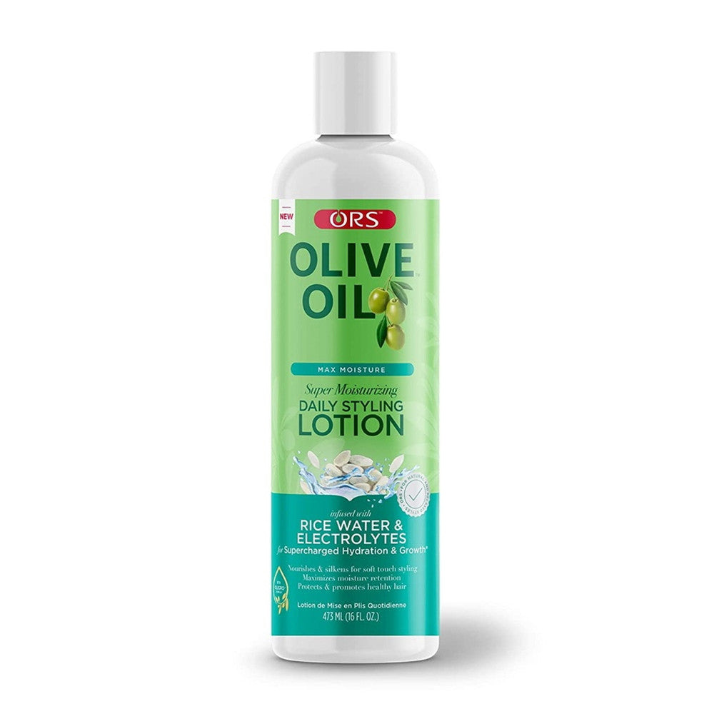 Ors Olive Oil Max Moisture Super Moisturizing Daily Styling Lotion, 16 Oz