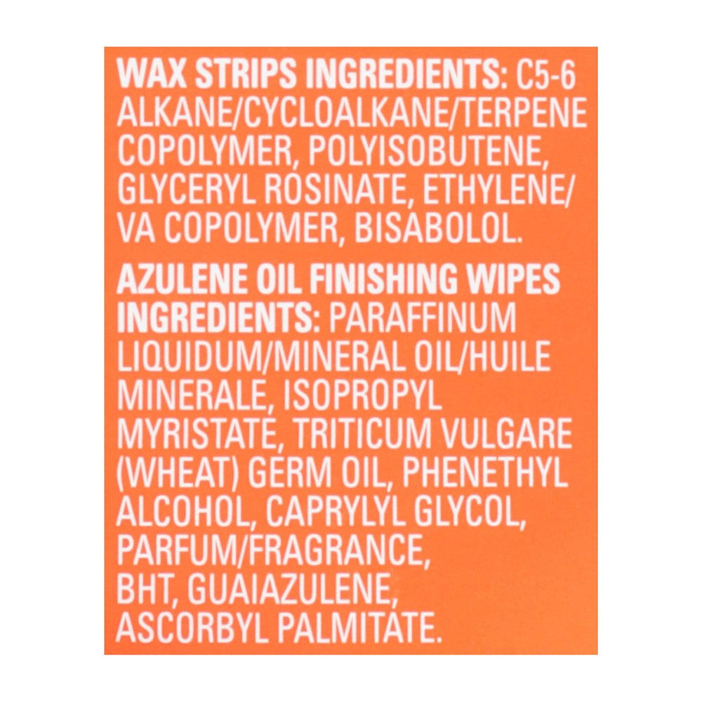 Sally Hansen Hair Remover Wax Strip Kit for Face, 18 Ea