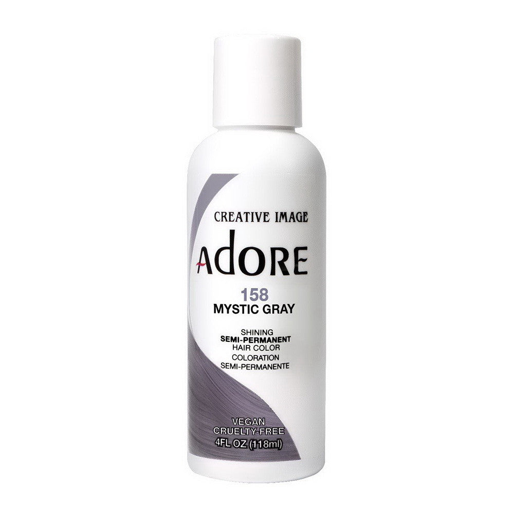 Adore Semi-Permanent Haircolor #158 Mystic Gray, 4 Oz