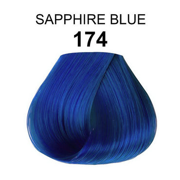Adore Semi-Permanent Haircolor #174 Sapphire Blue, 4 Oz