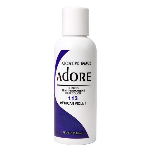 Semi-Permanent Haircolor #113 African Violet Adore, 4 Oz