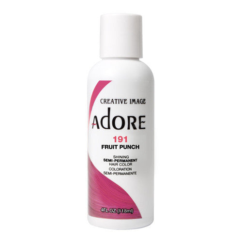 Adore Semi-Permanent Haircolor #191 Fruit Punch, 4 Oz