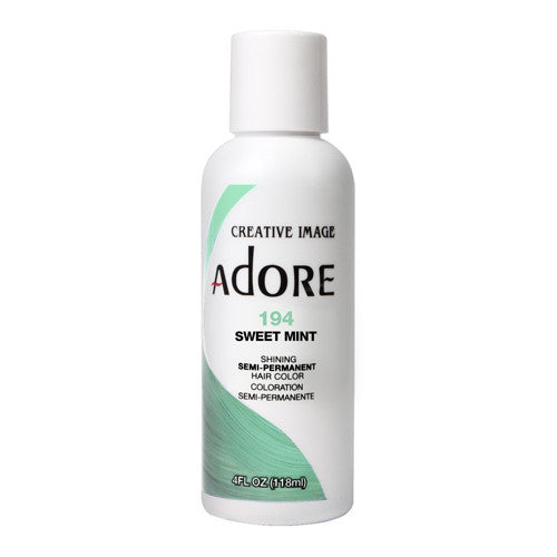Adore Semi-Permanent Haircolor #194 Sweet Mint, 4 Oz