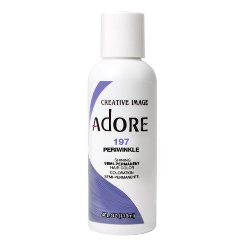 Adore Semi Permanent Haircolor 197 Peri Winkle, 4 Oz