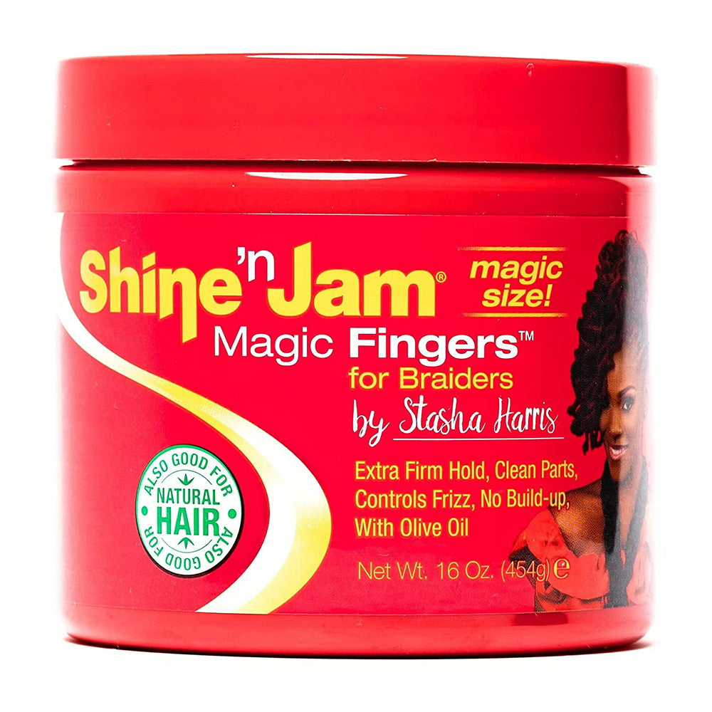 Ampro Pro Style Shine N Jam Magic Fingers For Braiders, 16 Oz