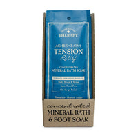 Village Naturals Therapy Aches and Pains Tension Relief Mineral Bath Soak, 2 Oz