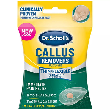 Dr Scholl's Duragel Technology Salicylic Acid Callus Remover Cushion, 4 Ea
