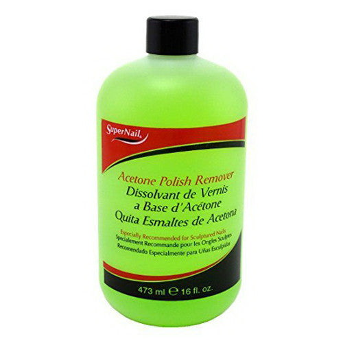 Super Nail Non-Abrasive Polish Remover, 8 Oz