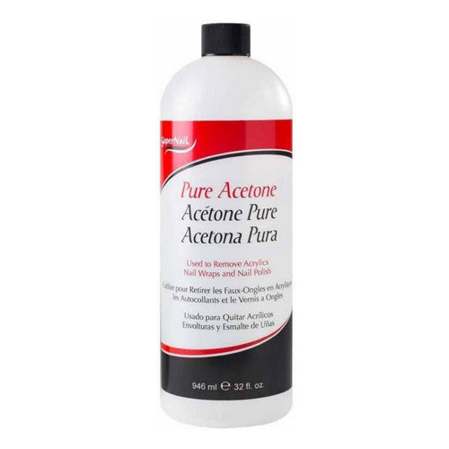 Supernail Pure Acetone, 32 Oz