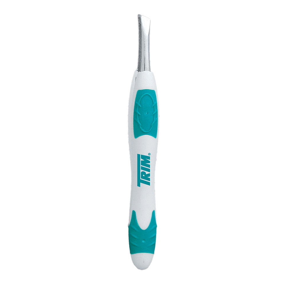 Trim Beauty Care Stainless Steel Non Slip Grip Slant Tip Tweezers, 1 Ea