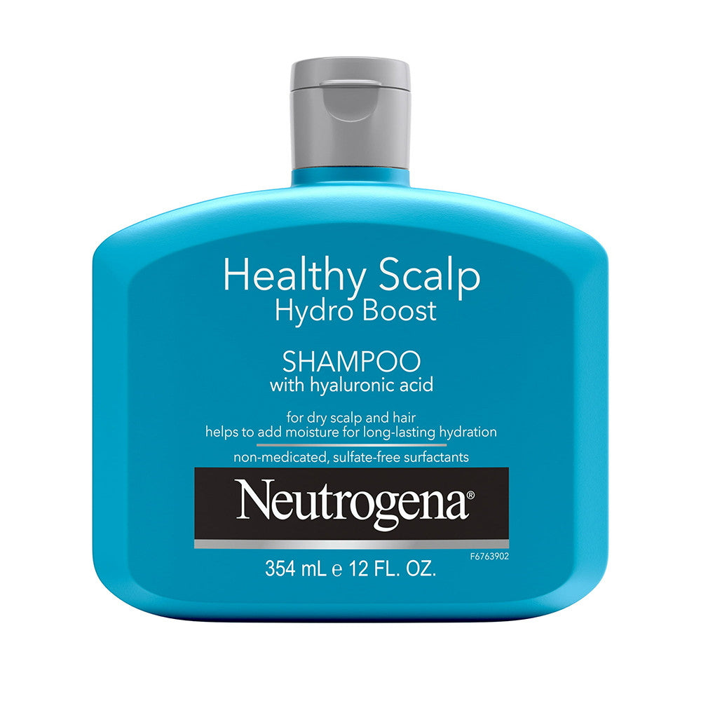Neutrogena Hydrating Shampoo for Dry Scalp And Hair with Hyaluronic Acid, 12 Oz
