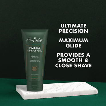 Shea Butter and Tea Tree Oil Invisible Line Up Gel, 6 Oz
