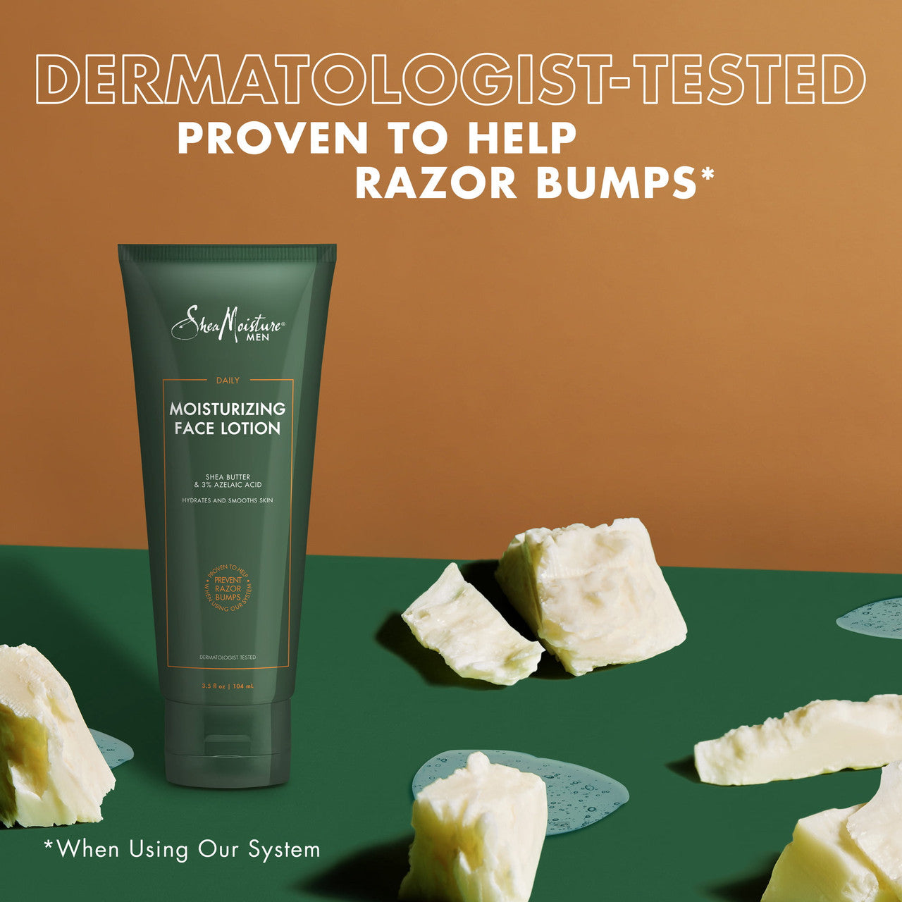 SheaMoisture Men's Lotion Daily Moisturizing Face Lotion, 3.5 Oz