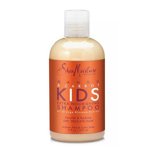 Shea Moisture Mango and Carrot Kids Extra Nourishing Hair Shampoo, 8 Oz