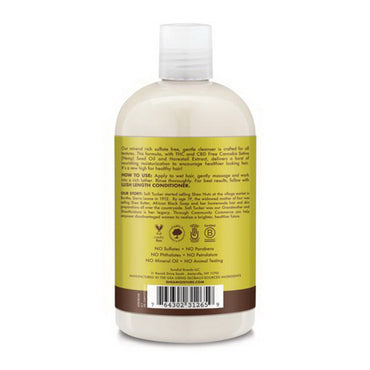SheaMoisture Cannabis Seed Oil Hair Shampoo Lush Length, 13 Oz