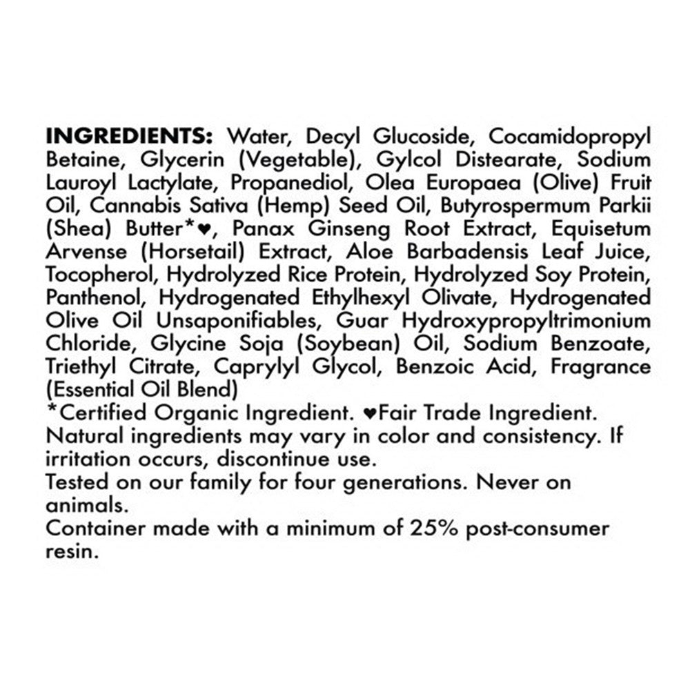 SheaMoisture Cannabis Seed Oil Hair Shampoo Lush Length, 13 Oz