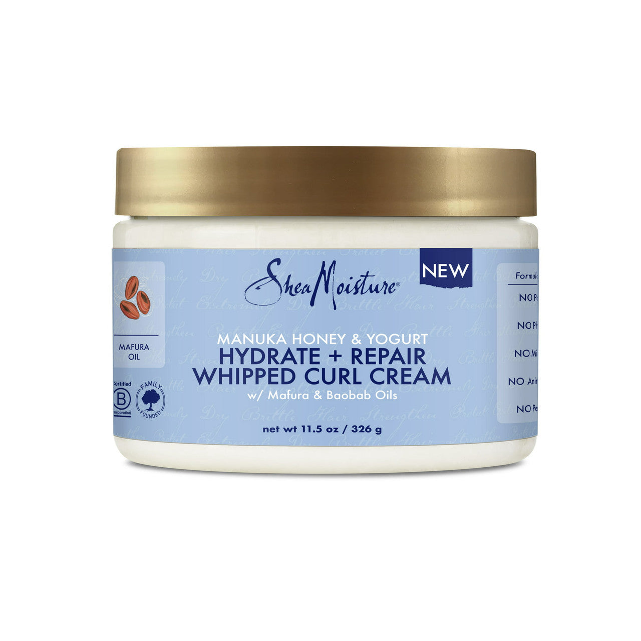 SheaMoisture Hair Care Manuka Honey and Yogurt, 11.5 Oz