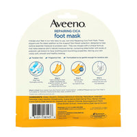 Aveeno Skin Relief Cica Foot Mask, 1 Pair
