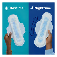 Always Maxi Pads Unscented with Wings Overnight Absorbency Size 5, 27 Ea