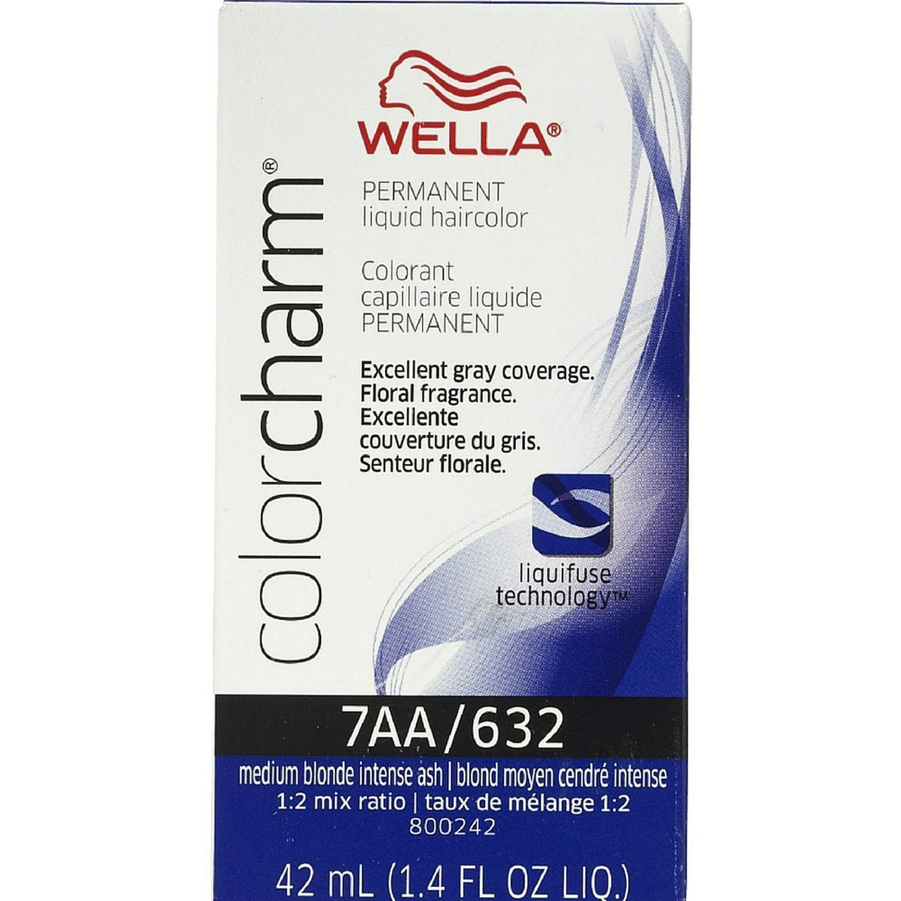 Wella Color Charm Liquid Creme Hair Color 632 by 7AA, 1.4 Oz
