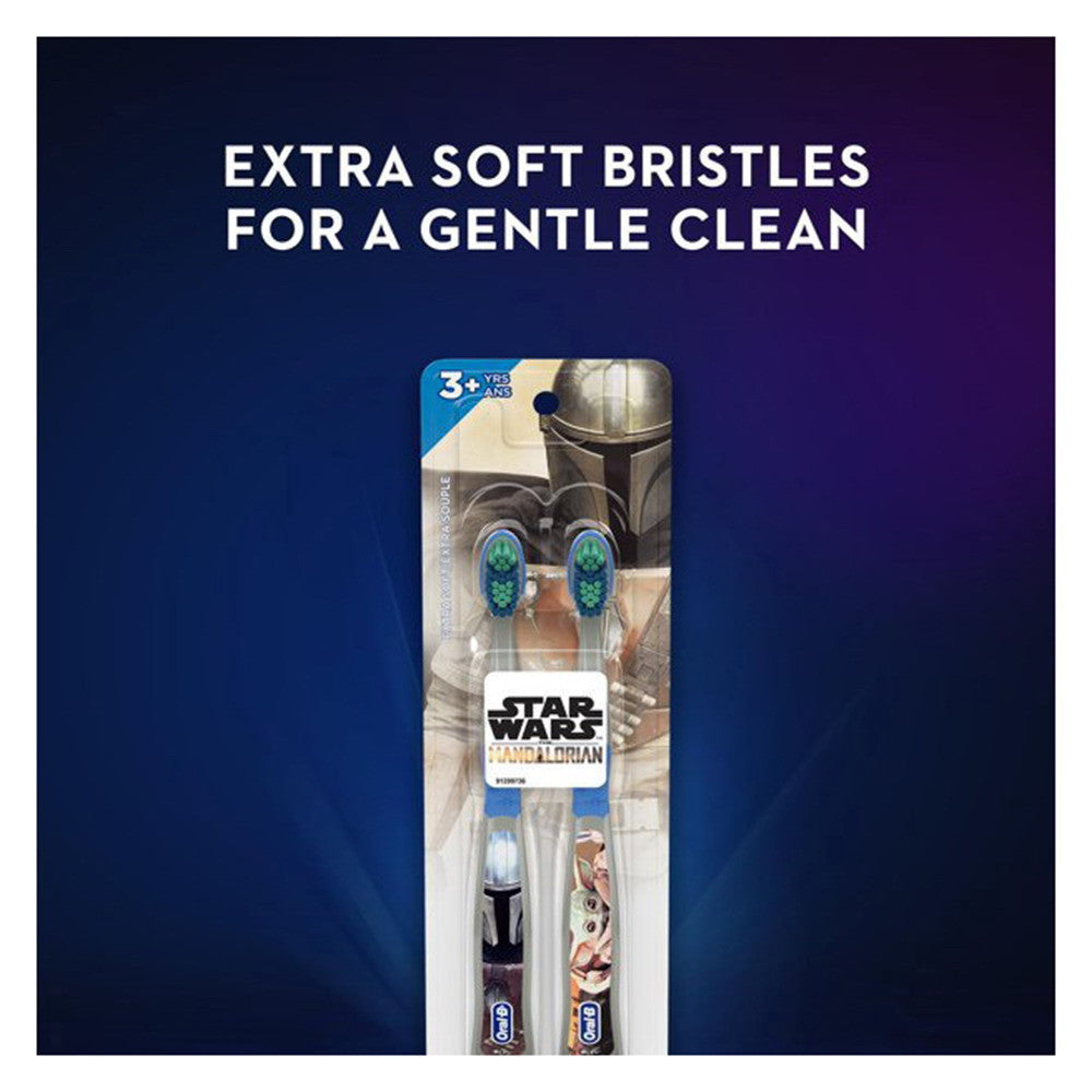 Oral-B Toothbrush Kids The Star Wars Extra Soft, Assorted, 2 Ea