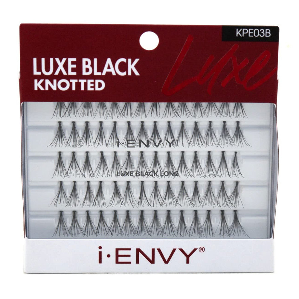 Kiss I Envy Luxe Black Long Lashes, 70 Ea