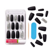 Kiss Gel Fantasy Ready to Wear Fake Nails, A Whole New World, 28 Ct