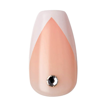 Kiss imPRESS Press on Manicure So French Medium, 30 Ea