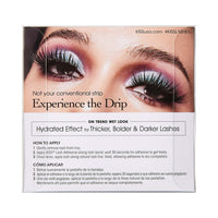 Kiss Lash Drip Spiky Wet EffeEa Lashes, Drenched, 1 Pr