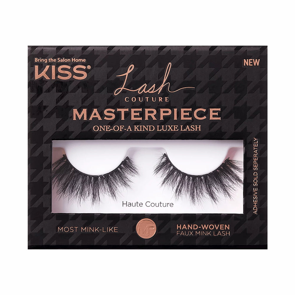 KISS Lash Couture Masterpiece Fake Eyelashes, Haute Couture, 1 Pair