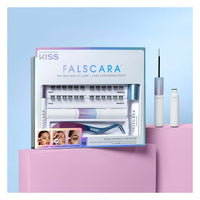Kiss Falscara False Eyelash Special Edition Starter Kit, 24 Lash Wisps, 1 Ea