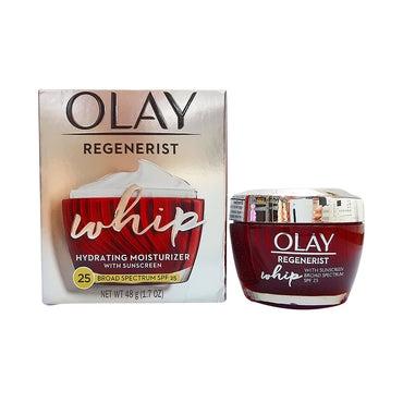 Olay Regenerist Whip Face Moisturizer, Spf 25, 1.7 Oz