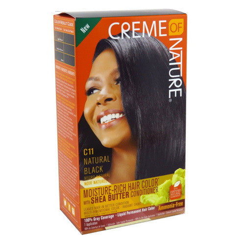 Creme Of Nature Color C11 Natural Black, 1 Ea