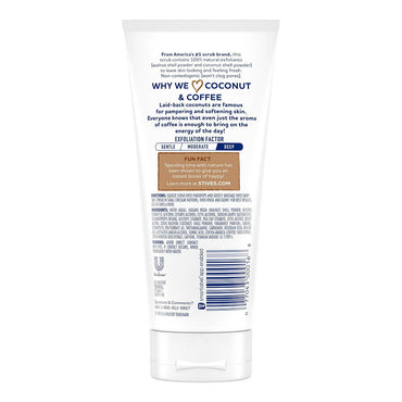 St. Ives Coconut and Coffee Energizing face Scrub, 6.0 Oz